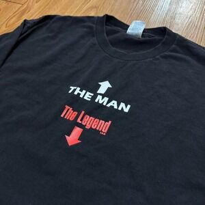 Vintage Y2K Lude Men's Shirt Long Sleeve‎ Black Grunge Skater Size XL